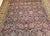 Vintage Oversize Kerman Design Rug in Royal Purple, Green, Cream, Gold, Blue For Sale - Image 9 of 15