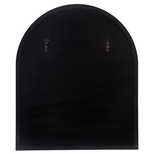 Spritely Home Marissa Arched Gold Wall Mirror For Sale - Image 4 of 6