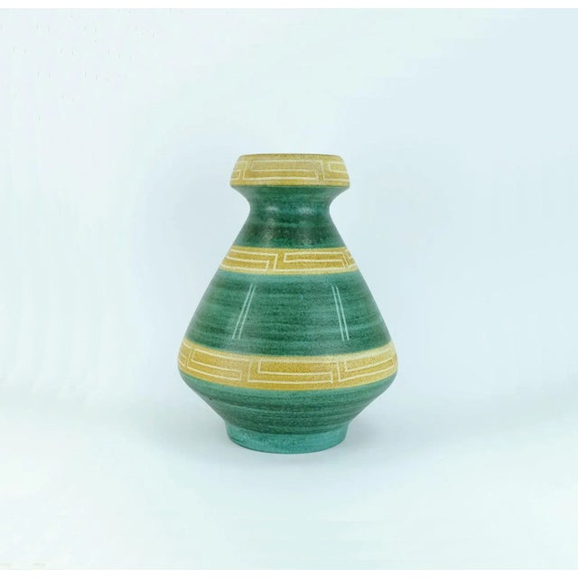Mid-Century Modern Vintage 680-40 Floor Vase from Bay Keramik For Sale - Image 3 of 11