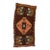 Vintage Mini Turkish Wool Rug For Sale