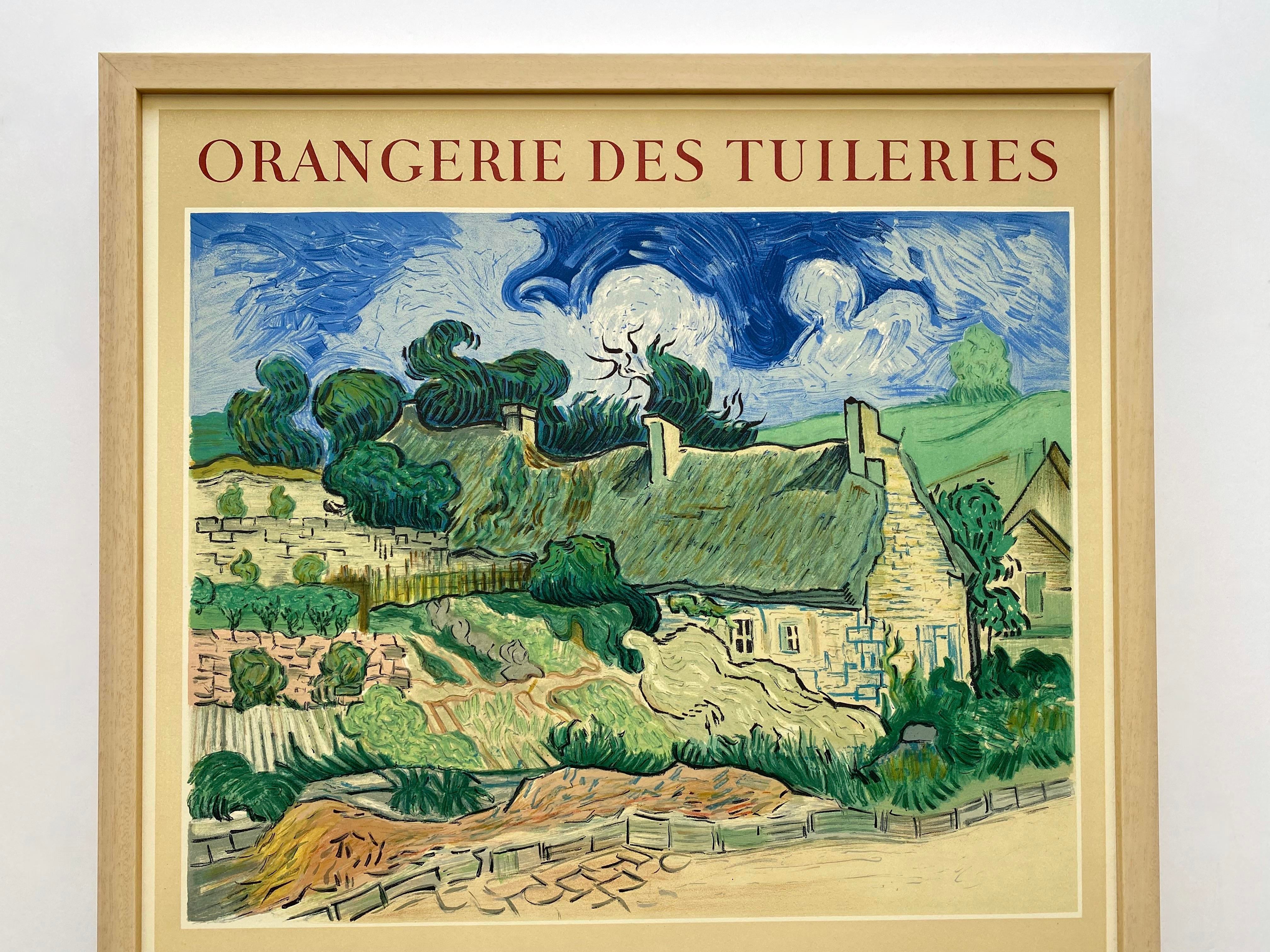 Vincent Van Gogh Vintage 1954 Mourlot Fine Art Lithograph Print