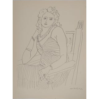 Henri Matisse, Femme élégante, Lithograph For Sale
