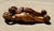 Brown Late 19th Century Substantial Pair of French Carved Oak Cherubs Figures For Sale - Image 8 of 11