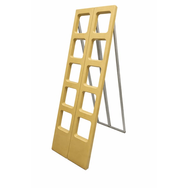 Roberto lucci and paolo orlandini scaleo folding ladder circa 1974 manufacturer: velca, milan materials: abs polymer and...