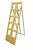 Roberto lucci and paolo orlandini scaleo folding ladder circa 1974 manufacturer: velca, milan materials: abs polymer and...
