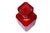 Late 20th Century Godinger Radius Red Crystal Decanter For Sale - Image 5 of 6