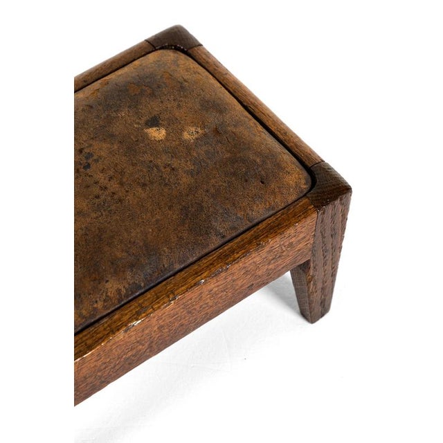 Arts and Crafts Ottoman by Wheeler of Arncroach For Sale - Image 11 of 14