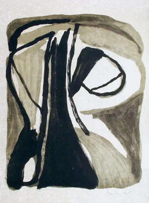 1976 Bram Van Velde Mp 244 Bis Lithograph