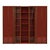 Mid-Century Modern Mid-Century Italian Red Lacquered Modular Wall Unit by Afra & Tobia Scarpa, 1960s, Set of 3 For Sale - Image 3 of 9