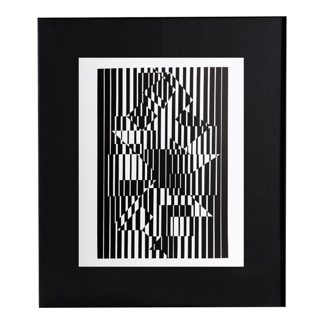 Victor Vasarely, Ilava, Offset Lithograph For Sale