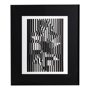 Victor Vasarely, Ilava, Offset Lithograph