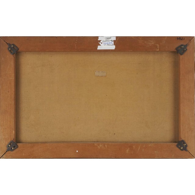 1900 - 1909 Turn of 20th Century Mt. Shasta Landscape With Deer by Anna Carver Bingham For Sale - Image 5 of 5