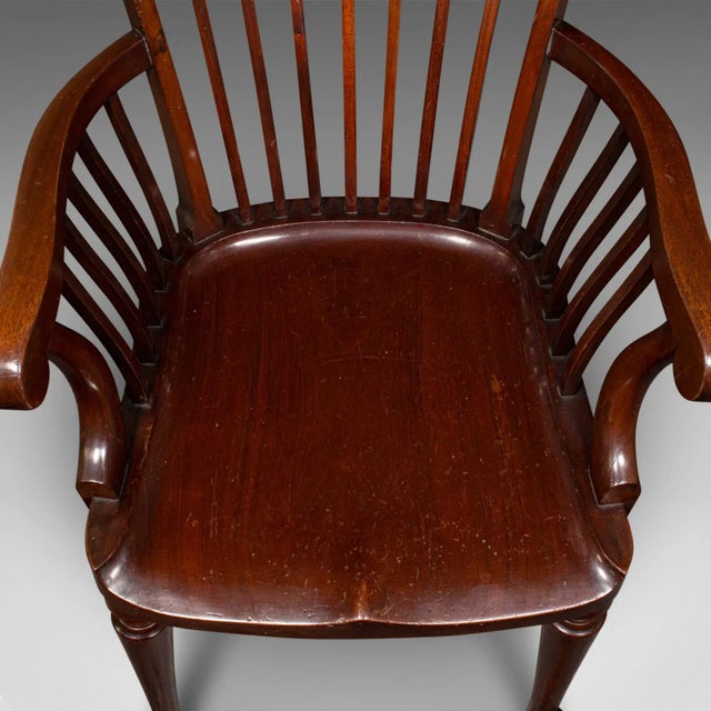 Wood 1890s Antique Victorian Cleric's Armchair For Sale - Image 7 of 12