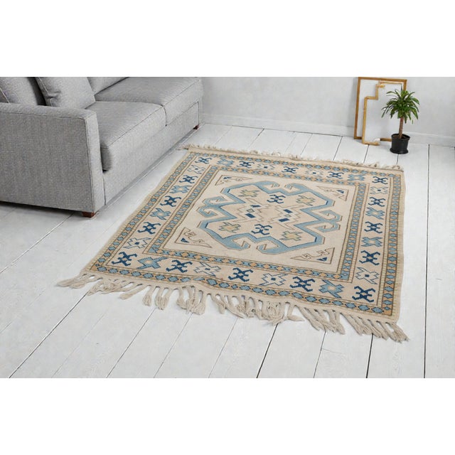 1960s Framhouse Vintage Floor Turkish Rug For Sale - Image 5 of 10
