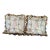 Custom Scalamandre Silk Floral Throw Pillows With Cord Work and Tassel Fringe For Sale
