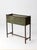 Antique Green Painted Wicker Jardinière Planter With Metal Liner For Sale - Image 4 of 17