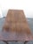 Wood Antique Country French Oak Desk or Farm Table For Sale - Image 7 of 17