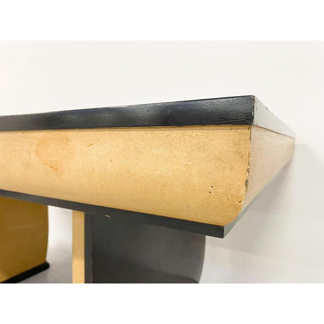 Osvaldo Borsani Mid-Century Modern Desk / Table attributed to Borsani, Italy, 1950s For Sale - Image 4 of 8