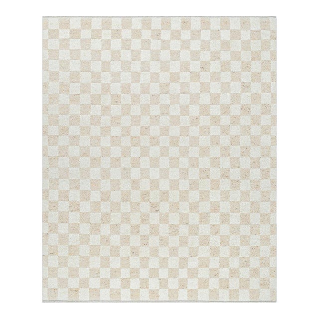 Becki Owens x SURYA Davey Handmade Rug Light Beige 8x10 For Sale