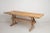 19th Century Swedish Pine Country Dining Trestle Table For Sale - Image 5 of 12