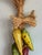 Mexican 1960s Vintage Ceramic Indian Corn on Jute Braid For Sale - Image 3 of 7
