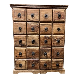 Indonesian Apothecary Cabinet For Sale