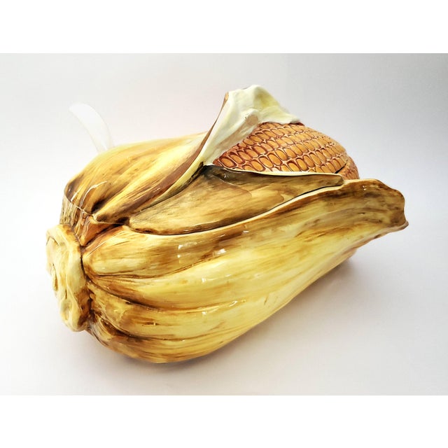 Ceramic Soup Tureen Trompe l'Oeil For Sale - Image 7 of 12