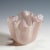 Venini Vase 'Fazzoletto Opalino', by Fulvio Bianconi 1950s A Fazzoletto vase in opaline and rose glass with clear glass...