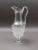 St. Louis France Florence Cut Crystal Water Jug Pitcher Beverage Holder. Measures approximately 6 1/4" long, 4 1/2" wide,...