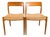 Vintage Model 77 Chairs in Teak, Set of 2 For Sale