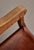 Wood Danish Art Nouveau Cabinetmaker Armchair in Oak and Saddle Leather, 1920s For Sale - Image 7 of 17