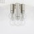 A ceiling lamp with a minimalist, geometric design, made in Italy in the 1970s. The structure is composed of six...