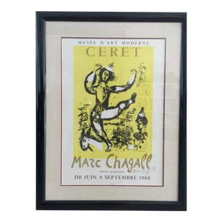Marc Chagall the Circus- Musee d'Art Moderne Ceret For Sale