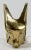 Mid-Century Modern VIntage Brass Rams Head Bookend Decorative Objet For Sale - Image 3 of 7