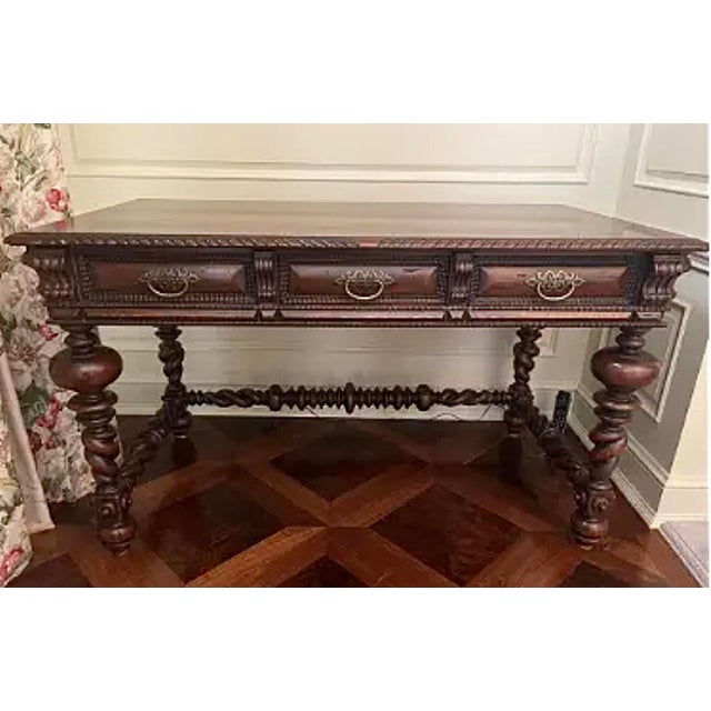 Alfonso Marina 18th C Style Portuguese Writing Table Desk Chairish