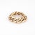 Tiffany and Co. 70s Vintage Tiffany & Co. Curb Link Ring Flex Band Sz 6 Succo 14k Yellow Gold For Sale - Image 4 of 7