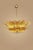An extraordinary glass chandelier, entirely handmade in Italy, following the traditional Venetian glassmaking techniques...