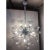 Murano Glass Ice Clear Sputnik Chandelier by Simoeng For Sale - Image 7 of 9