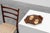 1920s Art Deco Whiskey Tray in Metal and Wood, Belgium, 1920s For Sale - Image 5 of 11