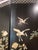 Black Chinese 6-Panel Folding Lacquer Screen For Sale - Image 9 of 12