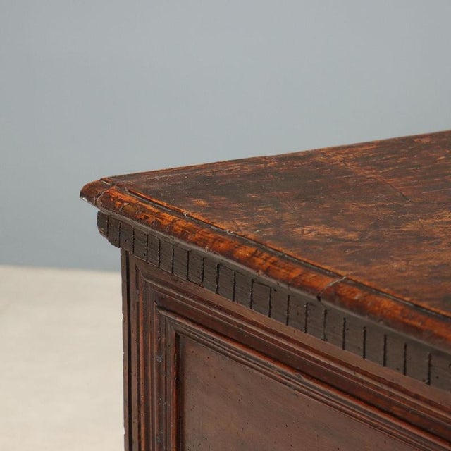 Wood 18th Century Italian Walnut Chest For Sale - Image 7 of 14
