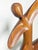 1960s Wooden Sculpture of a Woman, France, 1960s For Sale - Image 5 of 12