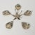 Mid 20th Century 1960's Flower Ashtray With Removable Petals Silver Plate Floral Cocktail Ashtray For Sale - Image 5 of 12