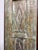 Antique Green Floral Carved Door | Handcrafted Indian Sliding Closet Barn Door 96x29.5 For Sale - Image 4 of 8