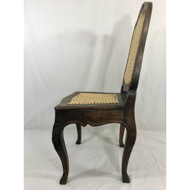 French Louis XV Period Side Chair For Sale - Image 3 of 7