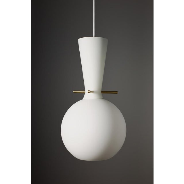Gold Triuna Pendant Lamp by Wojtek Olech for Balance Lamp For Sale - Image 8 of 10