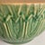 Antique Hull Pottery Gothic Arches Stoneware Mixing Bowl in Green Glaze For Sale - Image 10 of 12