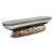 "California" Bench, Bronze, Stainless Steel, Tailor Made Galuchat Leather Bizimyer Furniture. Unmatched. Unrivalled....