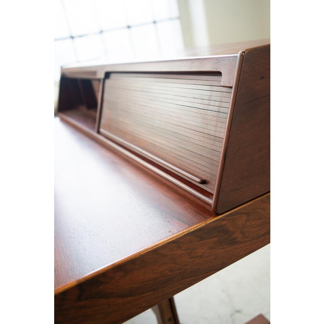 1950s Model 530 Writing Desk by Gianfranco Frattini for Bernini, Italy, 1957 For Sale - Image 5 of 15