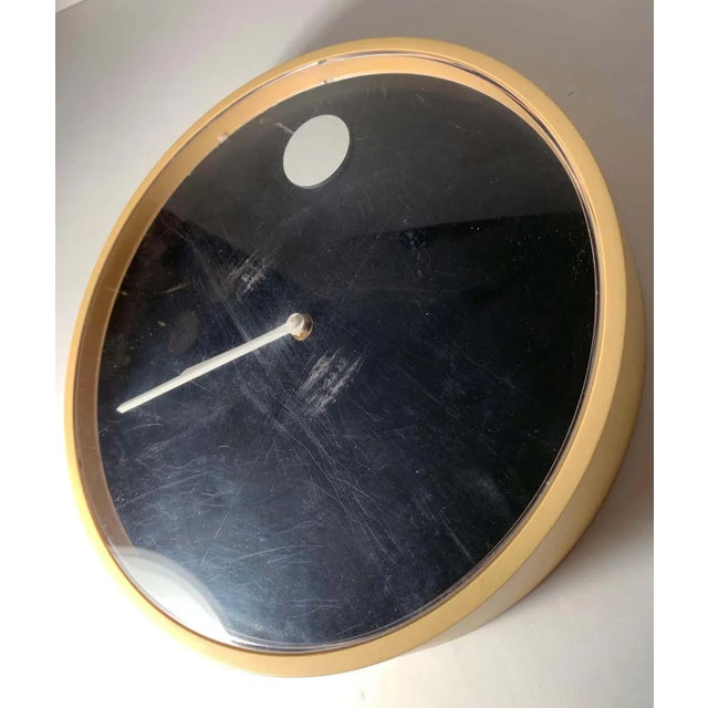 Howard Miller Vintage Howard Miller 'Museum' Wall Clock by Nathan George Horwitt For Sale - Image 4 of 6